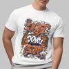 Unisex Graffiti Street Art T-Shirt Just Don  't Stop Graphic Tee Urban Hip Hop Top