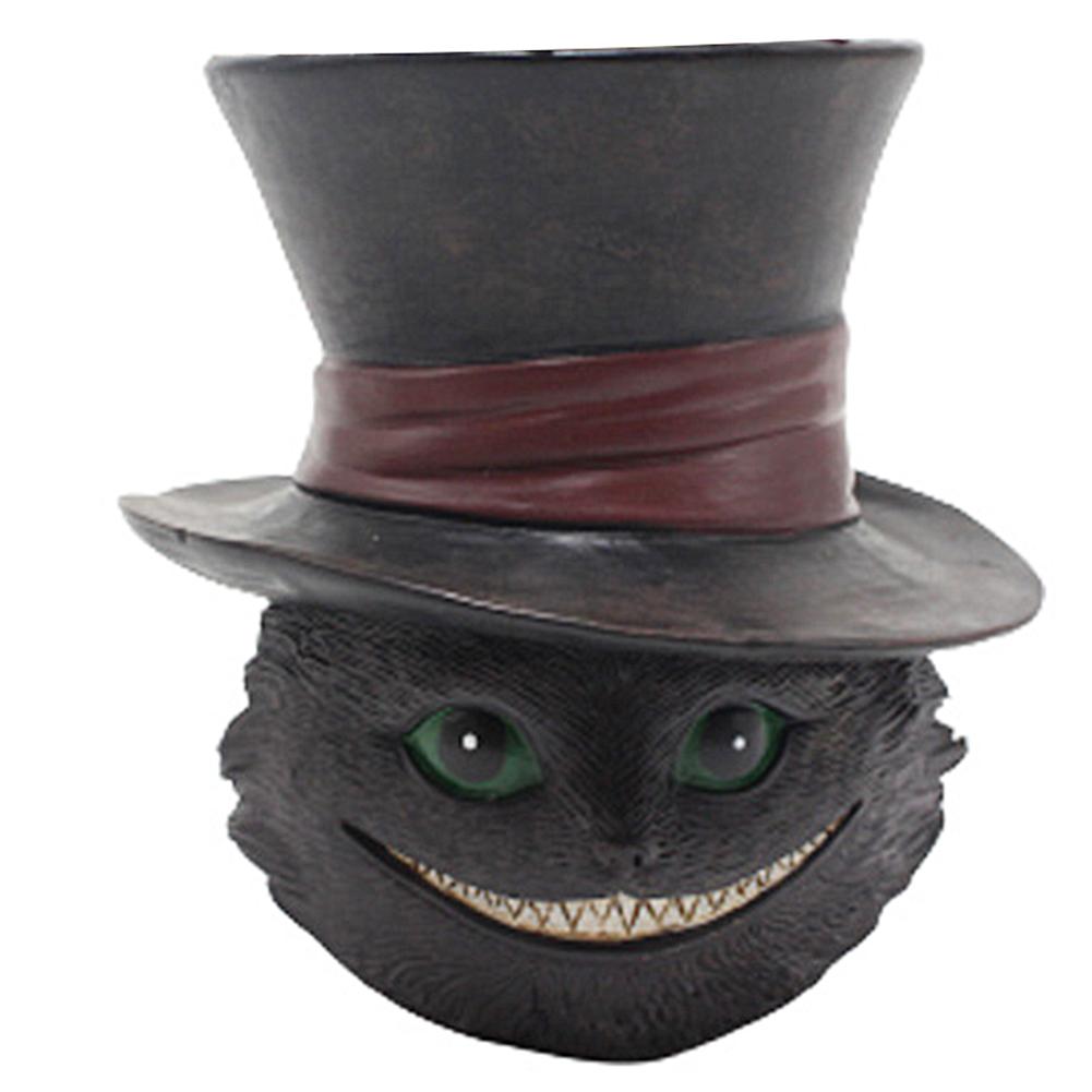 Succulent Planter Black Cat Plant Pot Best Gifts for Family Friends Cute Resin Planter Xmas Gift Sloth Plant Holder