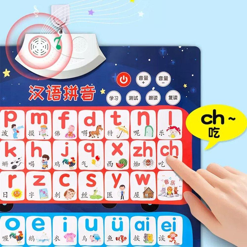 Kids Gifts Number Audio Book Audio Wall Chart Cognitive Enlightenment Chart Early Education Toy