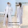Women's Extra Long Breathable Ice Silk UV Protection Sunscreen Jacket - Casual Outdoor Style