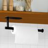 Wall-Mounted Stainless Steel Kitchen Paper Towel & Wrap Holder