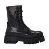 Womens/Ladies Coast Snake Print Platform Combat Boots