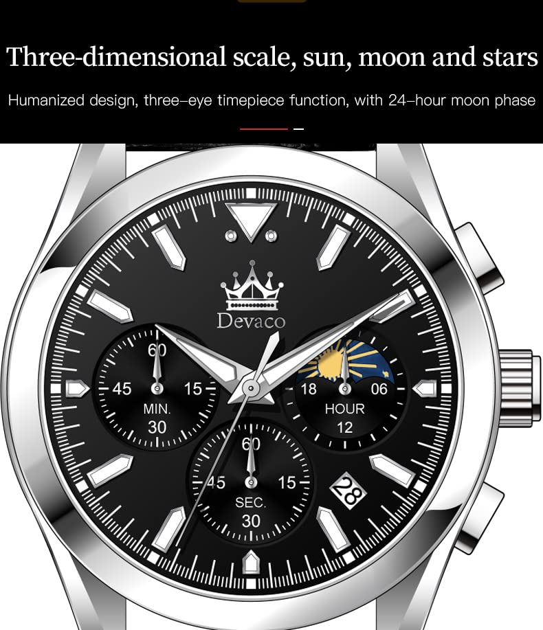 Herrenarmbanduhr, Herren-Businessuhr, Armbanduhr, Lederband, Herrenmode, wasserdicht, Kalenderanzeige, leuchtende Herrenuhr, bestes Männergeschenk