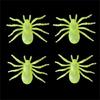 6Pcs Grisly Halloween Noctilucent Spiders Ornament Supply for Creative Crafting