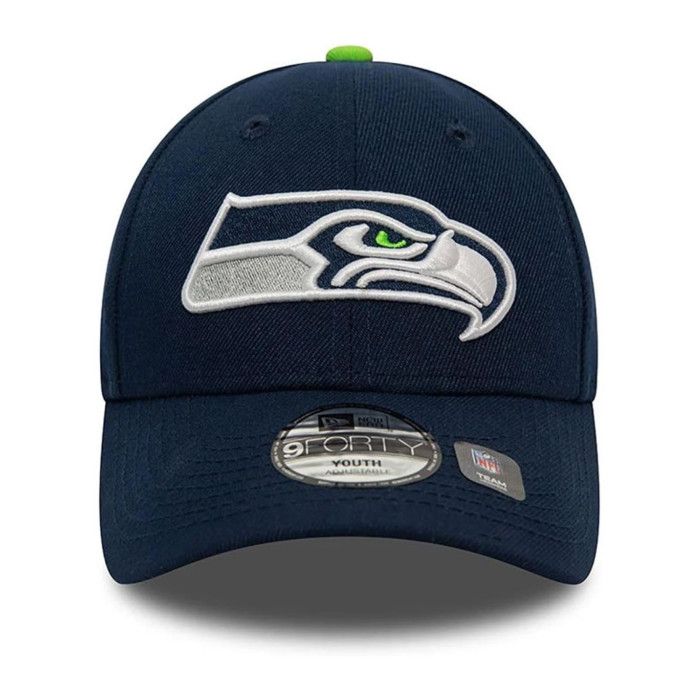 Verstellbare Kappe Seattle Seahawks Kinder The League Dunkelblau 9FORTY