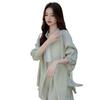 Women's Tencel Summer 2026 Petite Outfit: Shorts, Vest, and Sun Shirt Set