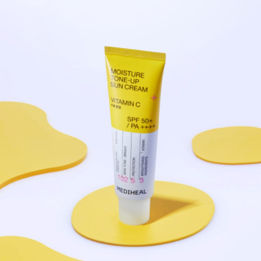 

Mediheal Moisture Tone-Up Sun Cream 50ml SPF50+ PA++++ Hydrating & Brightening Sunscreen