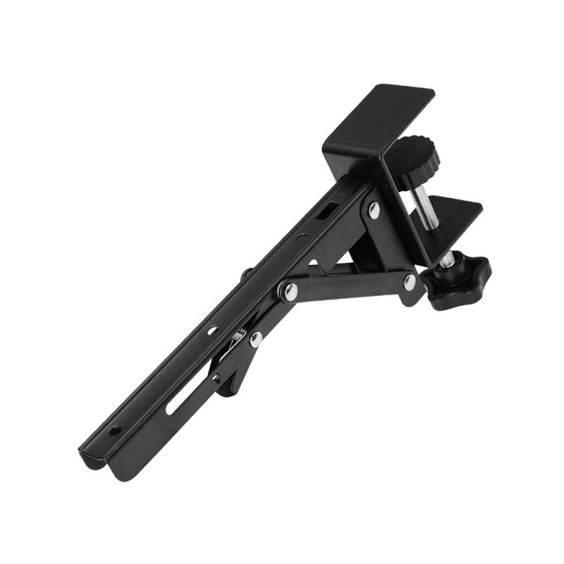 No-Drill Foldable Desktop Extension Bracket for Bedroom Desk & Keyboard Support