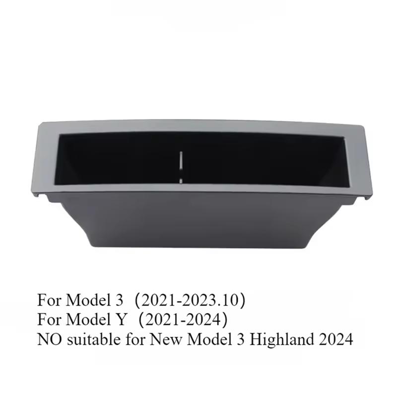 L10A Phone Charging Cable Organizer For Tesla Model 3 Y - Mobile Phone Storage Box Central Control Embedded Card Key