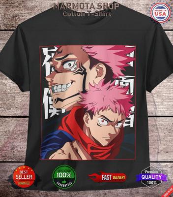 Sukuna Ryomen Jujutsu Kaisen Tričko Itadori Gojo Anime Japonské Tričko JJK