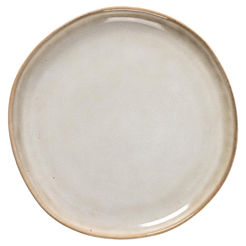 Japanese Retro Ceramic Shallow Dining Plate