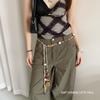 Starfish Pendant Belt Rope Clash Braided Decorative Belt New Waist Chain  Men Women