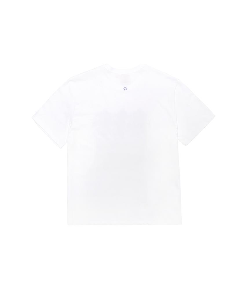 HELLO SUNRISE Hs Six Fish Tee_White