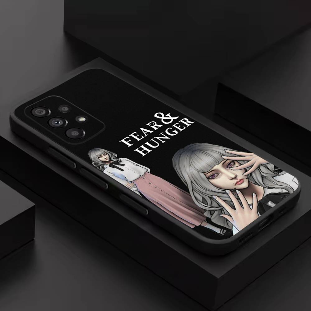 

HOT F-Fear and Hunger GAME Phone Case For Samsung S 26,25,24,23,22,30,21,10,9,Ultra,Plus,Lite,FE,4,5G Black Soft Case SamsungS20Plus