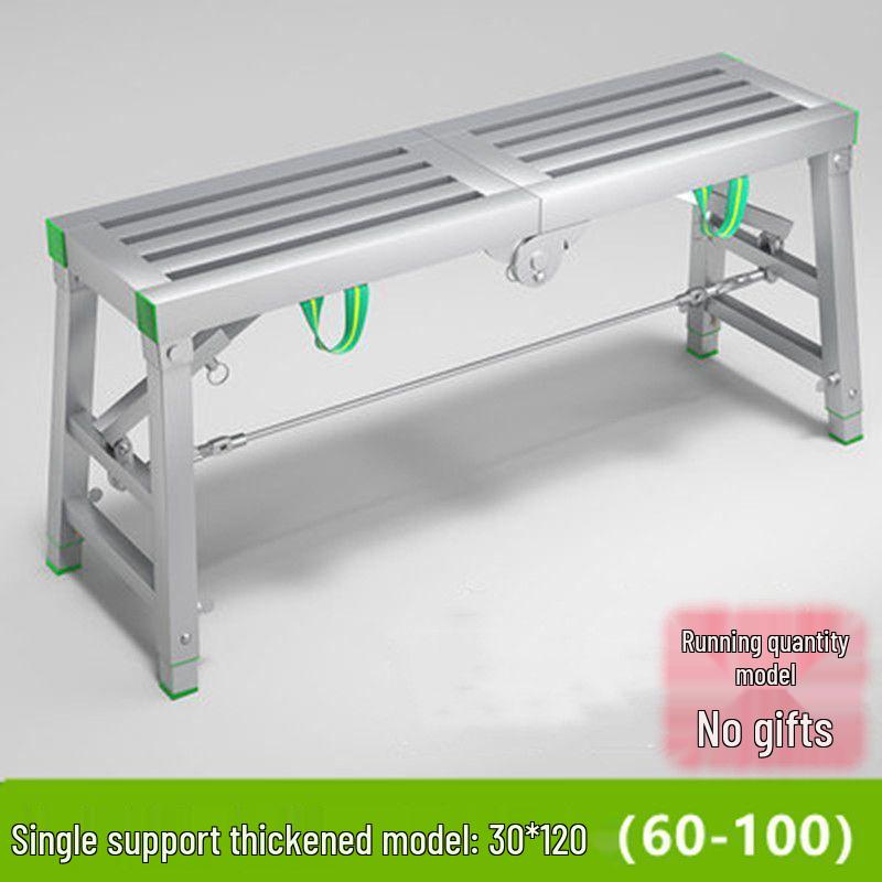 Регулируемая высота складная строительная козла - Портативный табурет для шпаклевки для помещений