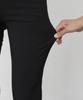 Jikeulib Secret Banding High-Waisted Spandex Black Slacks