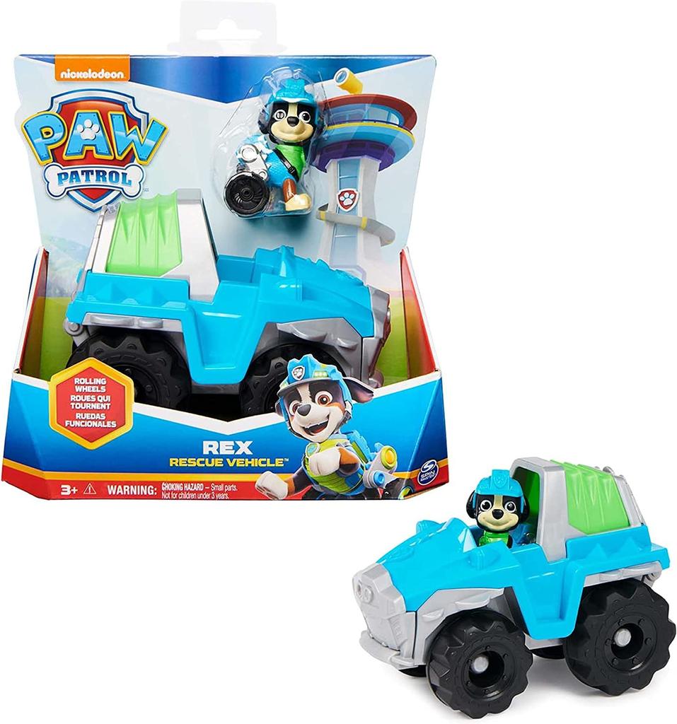 Paw Dinosaur Rescue Vehicle and Figure Patrol, Rex’s [Item]