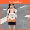 Attractive Canvas Backpack For Preschool Age With Vibrant Colors And Fun Patterns