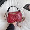 Red Clutch Bag For Women Trend Mini Box Crossbody Phone Bag Fashion Lipstick Pack Chain Shoulder Bag Lady Handbag Zipper Wallet