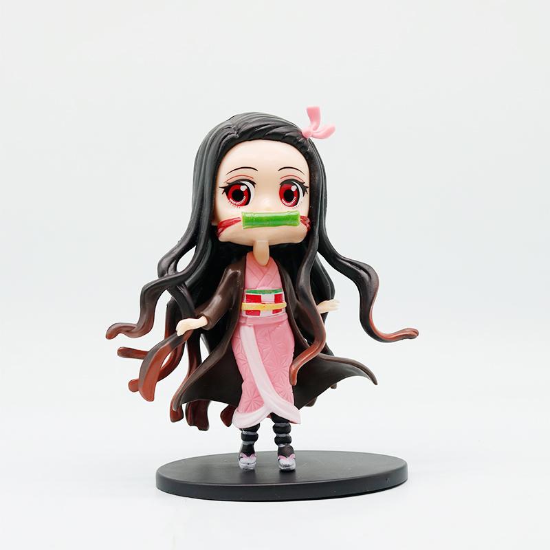 2026 NEW  Demon Slayer Blind Box Anime cartoon 6Pcs 8Pcs 12Pcs 20Pcs Sets Kimetsu No Yaiba PVC Dolls Desktop Decora