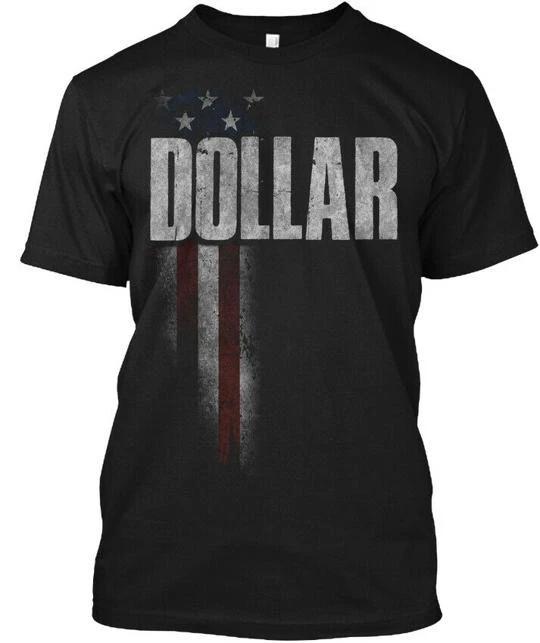 Dollar Family American Flag T shirt Made in the USA Size S to 5XL L