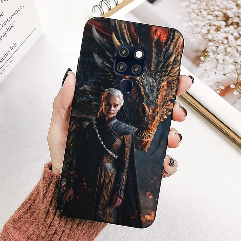 Dragon Mother Thrones Phone Case For Huawei Mate 10 20 30 40 50 Lite Pro Nova 3 3i 5 6 SE 7 Pro 7SE