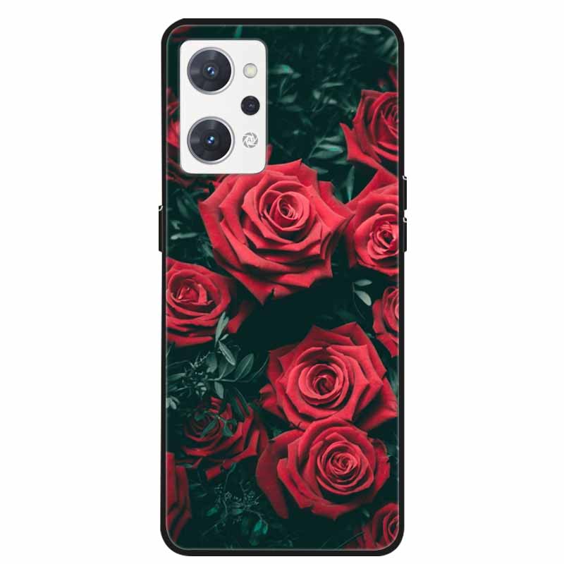 For Oppo Reno 7A 9A Case Phone Cover Soft Silicone Shockproof TPU Funda On For Oppo Reno9 A 5G Protection Capa Reno7 A / Reno9A