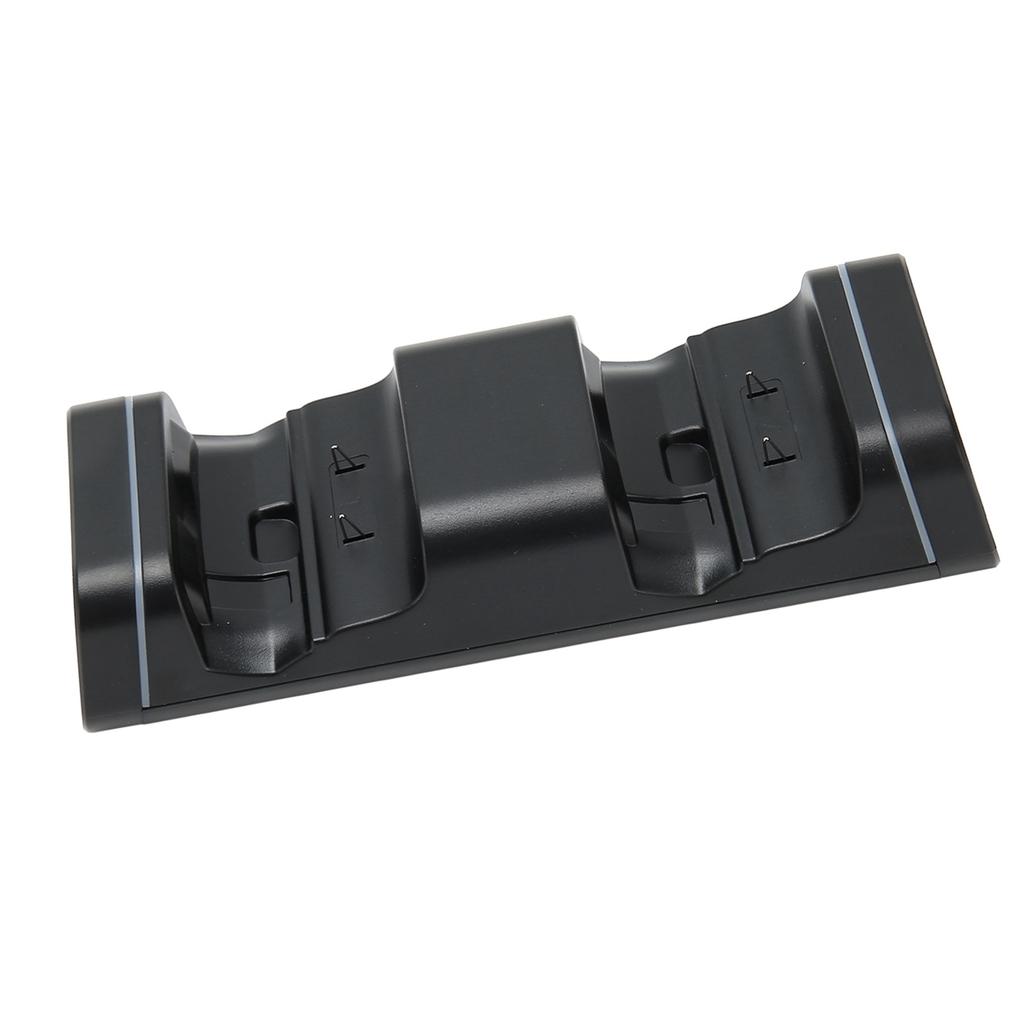 Stație de încărcare pentru controler, doc de încărcare dublă profesional cu 2 baterii reîncărcabile de 800mAh