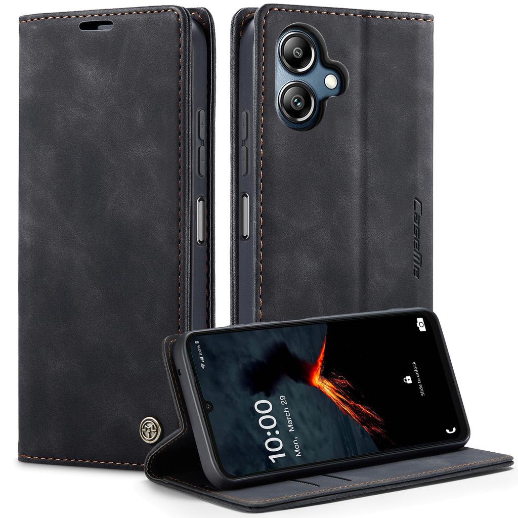 For Samsung Galaxy A07 Wallet Case CASEME 013 Series PU Leather Phone Cover Stand