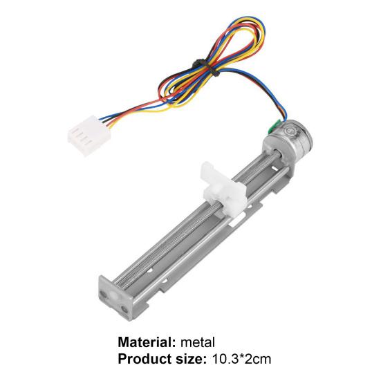 80mm 12V DC Stepper Motor Two-phase Widely Used Electronic Linear Stepper Motor for Engraving Machines
