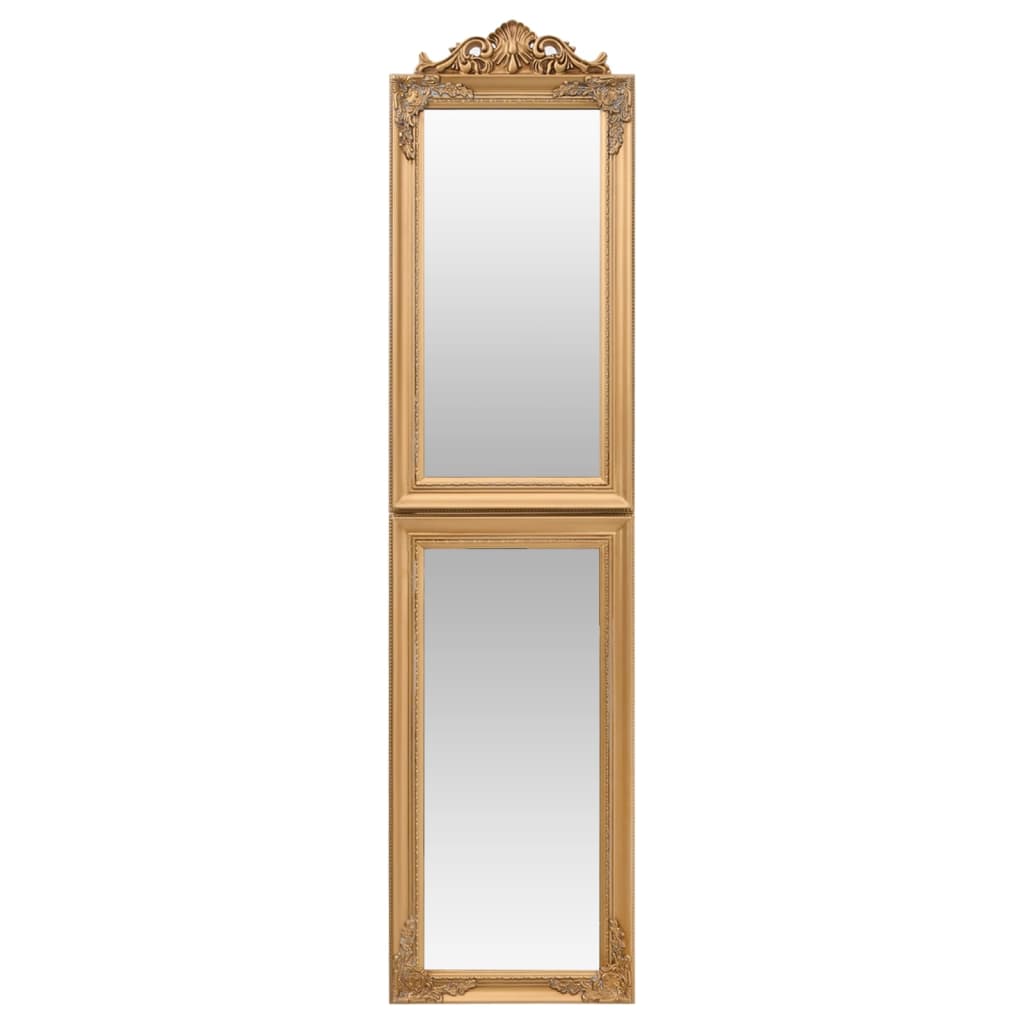 Full Length Mirror Golden 45x180 cm