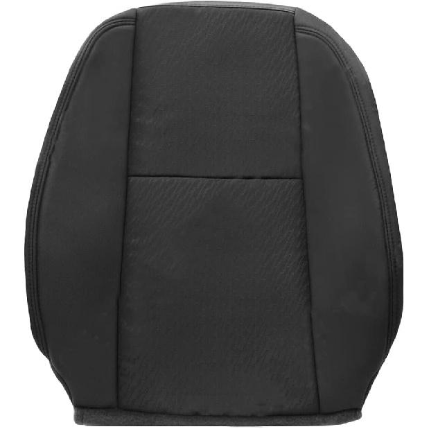 Driver Bottom Cloth Seat Cover, Replacement Black Driver Side Seat Cover Compatible with Chevy Avalanche Silverado/with GMC Sierra 1500 2500HD 3500HD