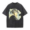 Heißer Anime Noragami Yato Kleidung Herren Damen Kurzarm T-Shirts Gewaschenes Baumwoll-T-Shirt Retro Oversize T-Shirt Harajuku Männliches T-Shirt