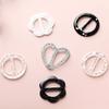 Flower Clothes Decoration Round Garment Accessories Garment buckle T Shirt Clips Resin Scarf Buckle
