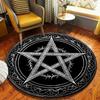 Tapete Redondo Stargate Tapete de Filme para Decoração de Sala de Estar Quarto Área ao Lado da Cama Tapete Macio para Berçário
