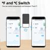 Tuya WiFi Temperature Humidity Sensor Smart Life Remote Monitor For Smart Home Work with Alexa Google Assistant