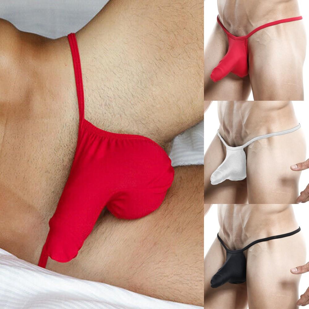 Muži Sexy Low Rise Prodyšné kalhotky Tanga G String T Zadní pouzdro JJ Spodničky