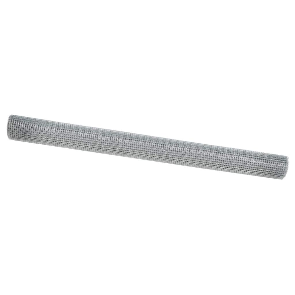 Welded Wire Fence Silver