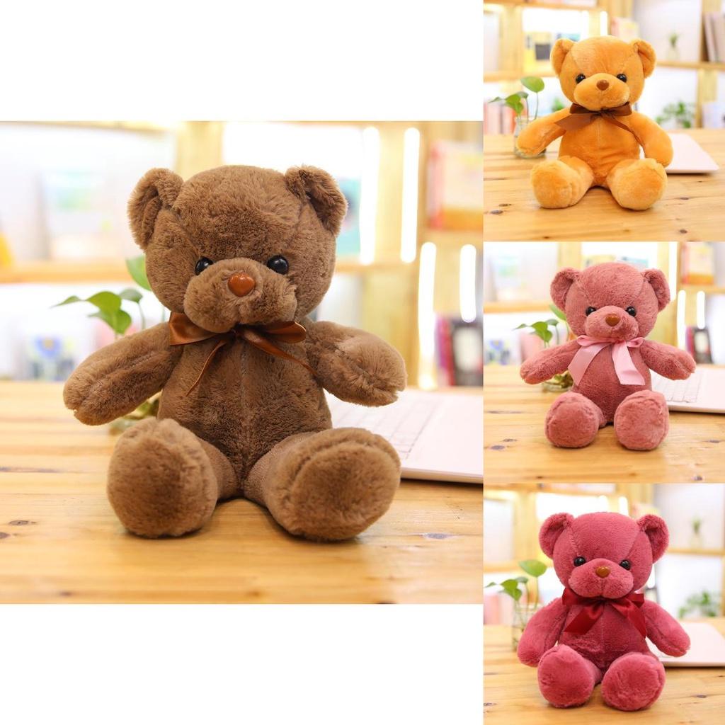 Soft And Skin-friendly 11.8-21.6 In Colored Teddy Bear Plush Perfect Gift For Kids And Home Decor