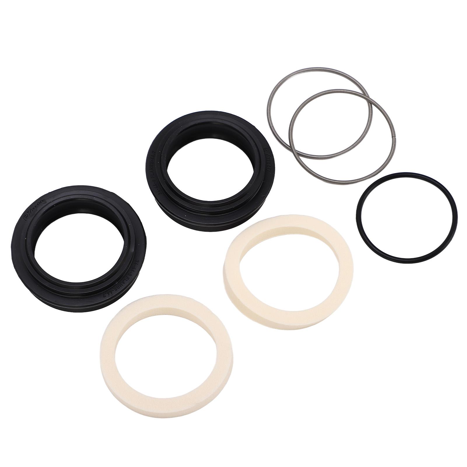 34 to 44 Flange 46.7 34mm Fork Dust Seal Oil Seal Rebuild Kit Driver Mountain Bike Suspension Front Fork Oil Seal Dust