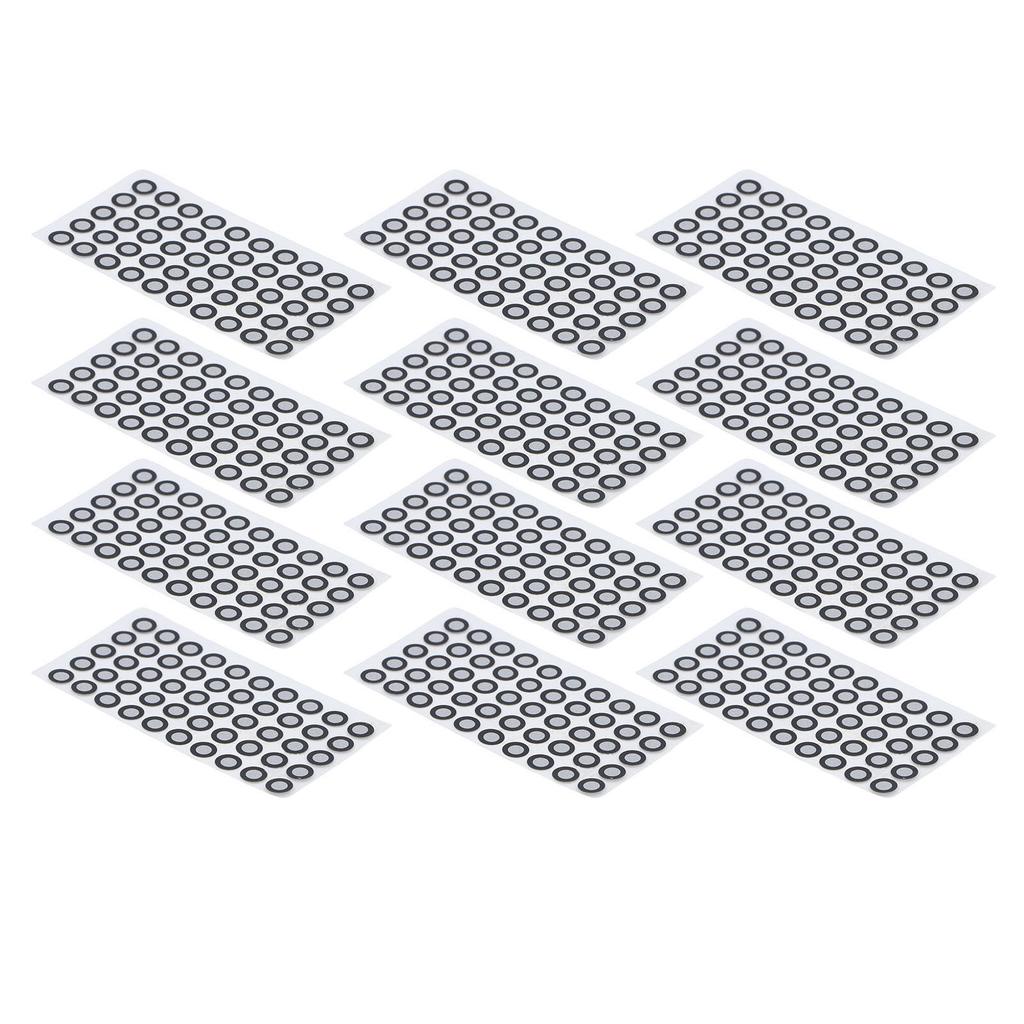 12 Sheet 3D Scanning Marker Reflective 6mm ID 10mm Outer Diameter 3D Tracking Dot for Reverse Engineering Quality