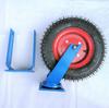Industrial Inflatable Wheel - 400-8 Universal Wheel for Construction, Wheelbarrow, and Handcart Use