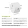 Smart Wi-Fi Plug Wireless Wifi Socket APP Remote Control Voice Control Schedule Function Smart