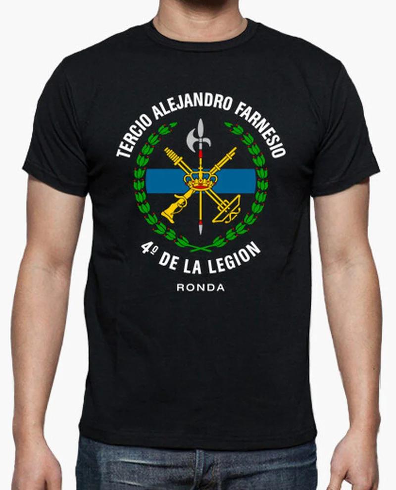 TERCIO ALEJANDRO FARNESIO 4º LA LEGIÓN Men T-Shirt Short Sleeve Casual 100% Cotton O-Neck Summer T Shirt