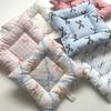 14x14cm Bow Pattern Unique Square Shaped Multi-functional Multiple Styles Heat Resistant Cotton Home Table Decor Accessories