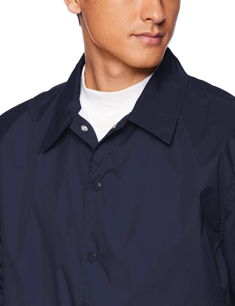 United Athle Nylon Coach Jacket Size XL Men's (Lined) 705901, Navy,
