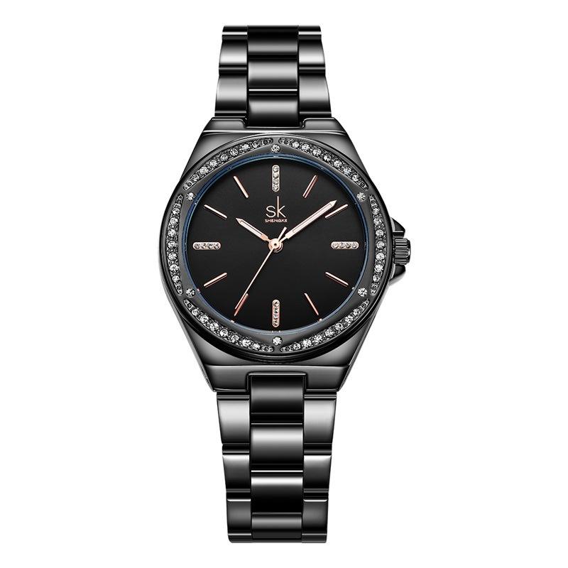 

Watch Girls High-Value Zircon Quartz Watch Ladies High-End Guangzhou Watch Watch Women S Watch 0202