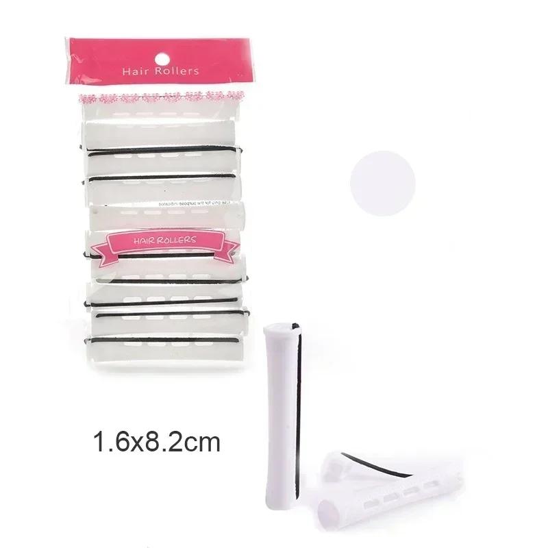 10pcs Hair Curlers Perm Rods Heatless Short Cold Wave Rods Hair Curler Perming Rod Hair Curling Rollers Curling Tool Wave Roller