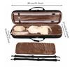 Oxford Cloth Violin Case 4/4 Hard Shell Protective Lightweight Box with