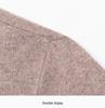 Men’s Autumn-Winter Pure Wool Machine Washable Sweater, Thickened, Half-High Collar, Warm Base Layer